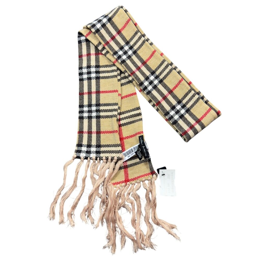 Urban Behavior Winter Warm Unisex Scarf Acrylic Multicolor Classic Nova Check